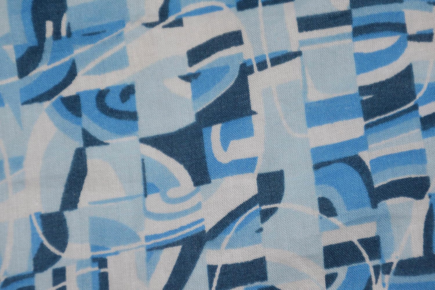 chemo scarves blue & white (buy 1 get 1 sleep cap free)