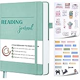 CHUNART Reading Journals for Book Lovers, Book Tracker Journal, Book Review Journal, Reading Journal for Book Tracking, Book Journal for Book Lovers