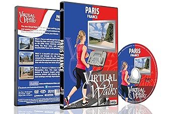 Virtuelle Spaziergänge – Paris, Frankreich – Für Indoor Walking, Laufband und Fahrrad Workouts