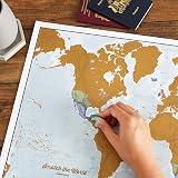 Maps International Scratch The World Travel Map with Europe Scratch view 3