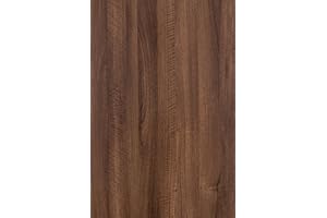 Holomey Walnut Wood Grain Contact Paper Peel and Stick Wood Wallpaper Removable Self-Adhesive Wooden Vinyl Wrap Waterproof Thicken No Bubbles Design for Kitchen Cabinet Countertop Covering 16x354 inch