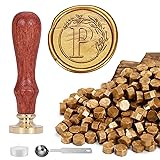 Yoption Letter Wax Seal Kit, Vintage Initial