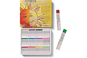 Sakura Cray-Pas Junior Artist Oil Pastel Set - Soft Oil Pastels for Artists - Great for Classrooms and Teachers - Jumbo Stick