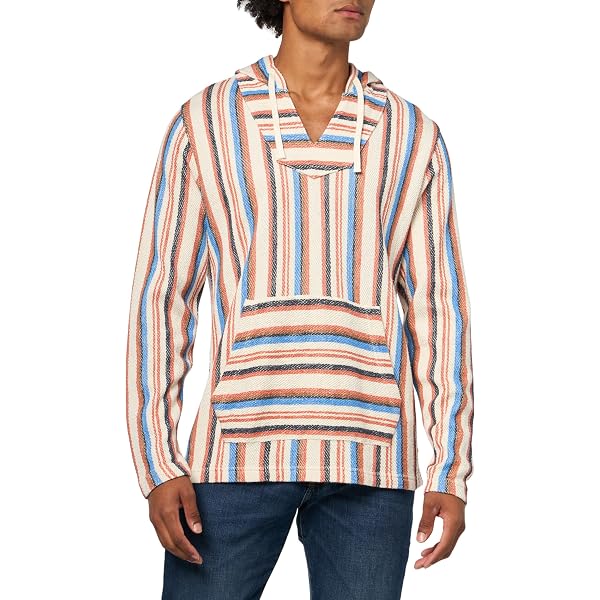 Pull Homme Lucky Brand Rayé Indigo Taille XXL - Neuf Avec étiquettes, 100% Coton