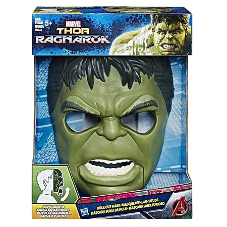 Hasbro Avengers B9973EU4 - Hulk Maske mit Brülleffekt, Verkleidung
