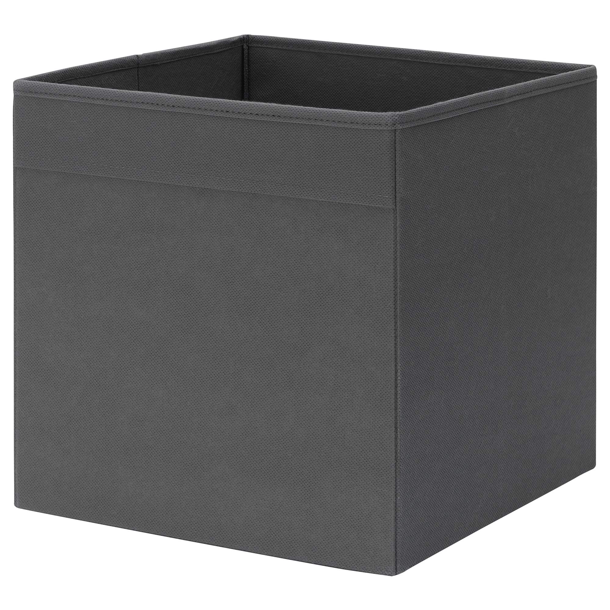 IKEA FYSSE Box, 30x30x30 cm, Dark Grey
