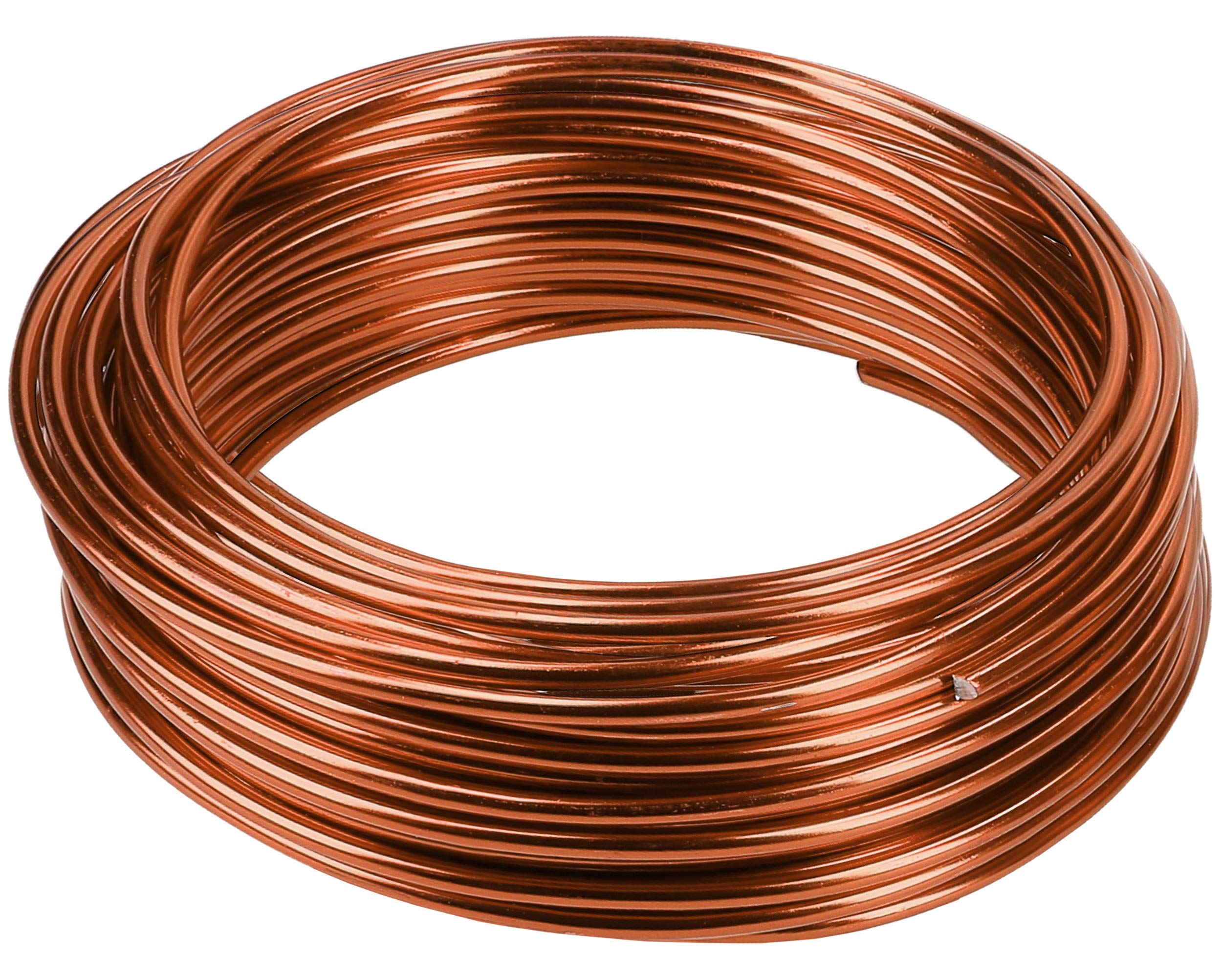 mumbi 30779 Brown 10 m Craft Wire 3 mm Aluminium