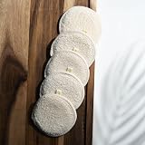 So Eco Gentle Facial Buffers 5 Pack Natural Cotton Reusable Makeup Remover view 2