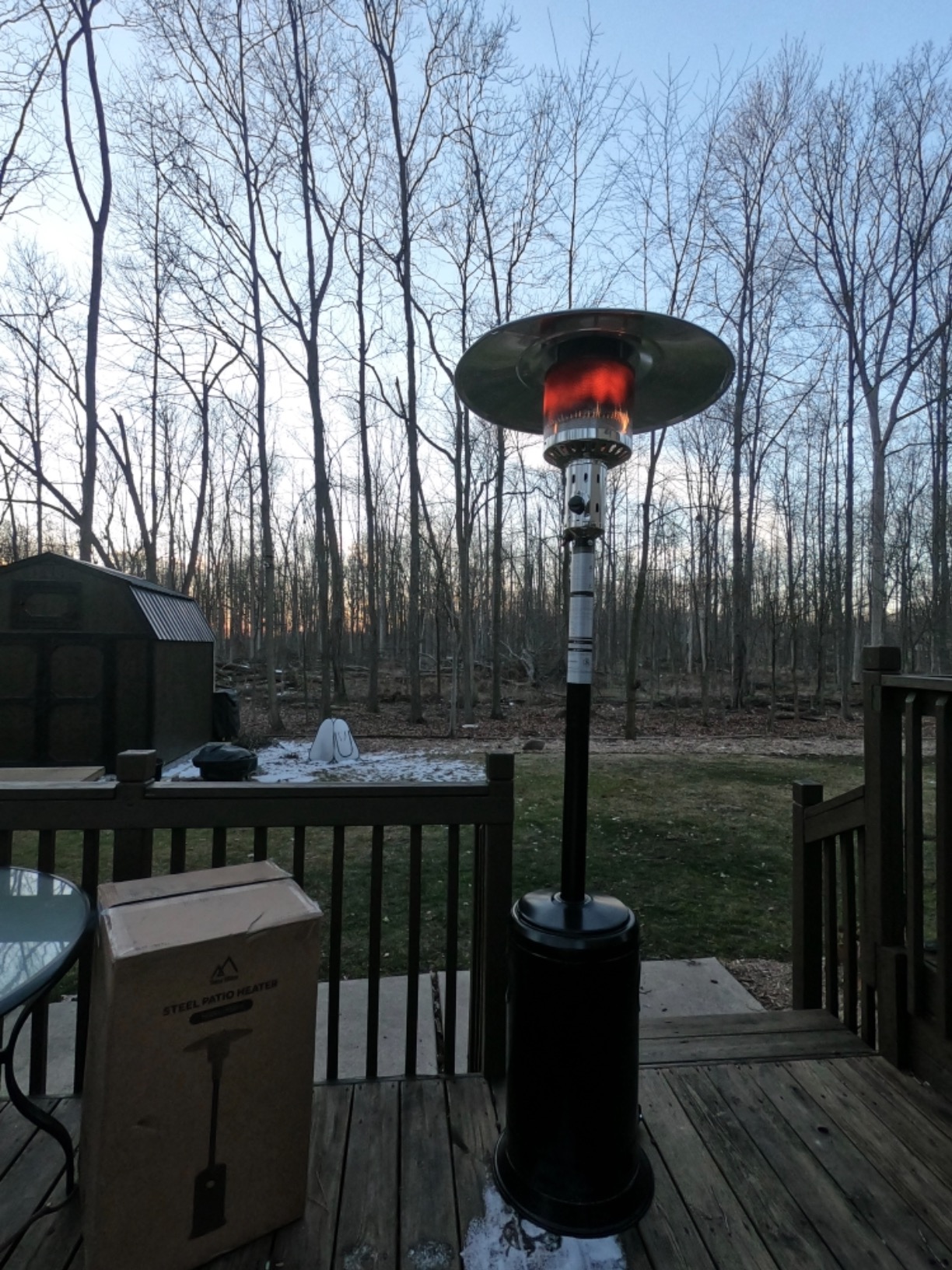 50/mo Finance Terra Hiker 55,000 BTUs Outdoor Patio Heater