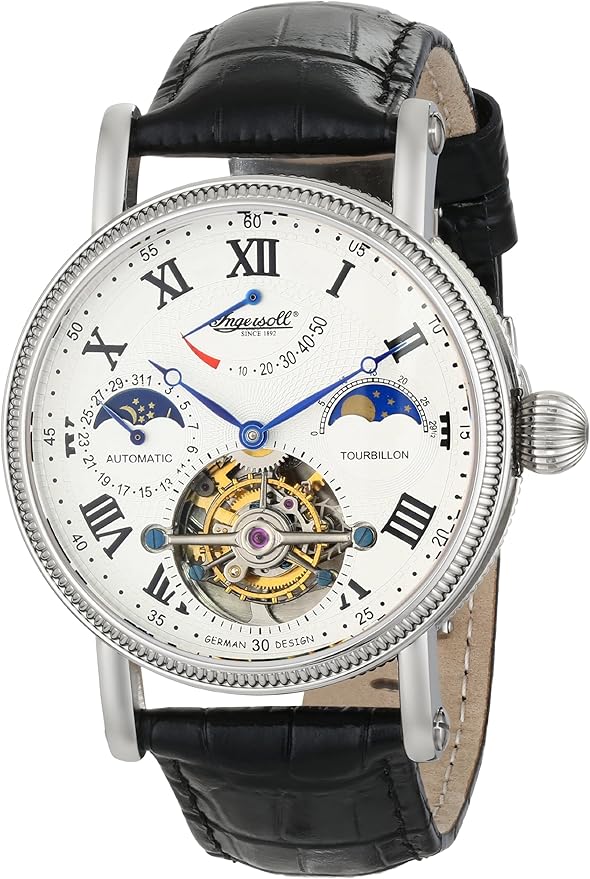 Ingersoll Men's IN5101WH Sonoma Tourbillon Stainless Steel Automatic