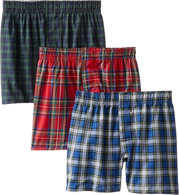 tartan boxing shorts