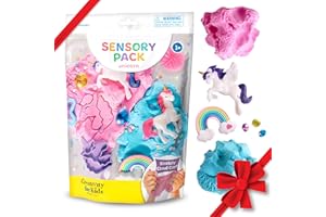 Creativity for Kids Sensory Pack: Unicorn - Sensory Toys for Toddlers, Unicorn Gifts for Girls, Toddler Activities and Holiday Stocking Stuffers (Ages 3+)