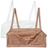 Amazon Essentials Womens Stretch All Over Lace Square Neck Bralette