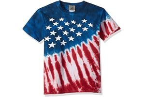 Liquid Blue Kids' Patriotic Stars & Stripes Short Sleeve T-Shirt