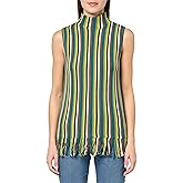 Trina Turk Women's Knit Tank with Fringe Hem