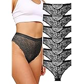 Cinvik Panties for Women Sexy Lace Underwear Lady's Sexy Panties Lacyfit Hot Female Lace Bikini Packs