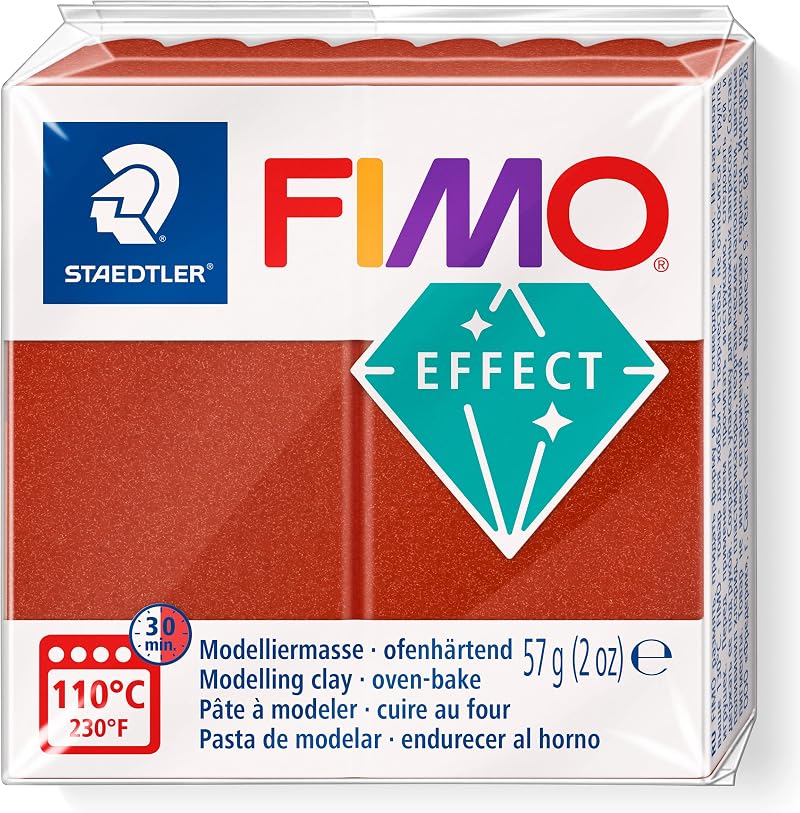 STAEDTLER FIMO Effect Metallic Copper 57g Polymer Modelling Clay