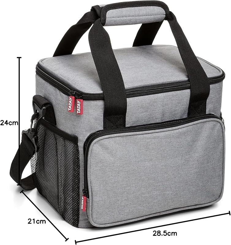 Kühltasche Urban Food Picnic Halbsteifes Gehäuse 4 Außentaschen