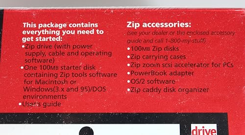 Iomega 100MB External SCSI Zip Drive in Saudi Arabia | Whizz