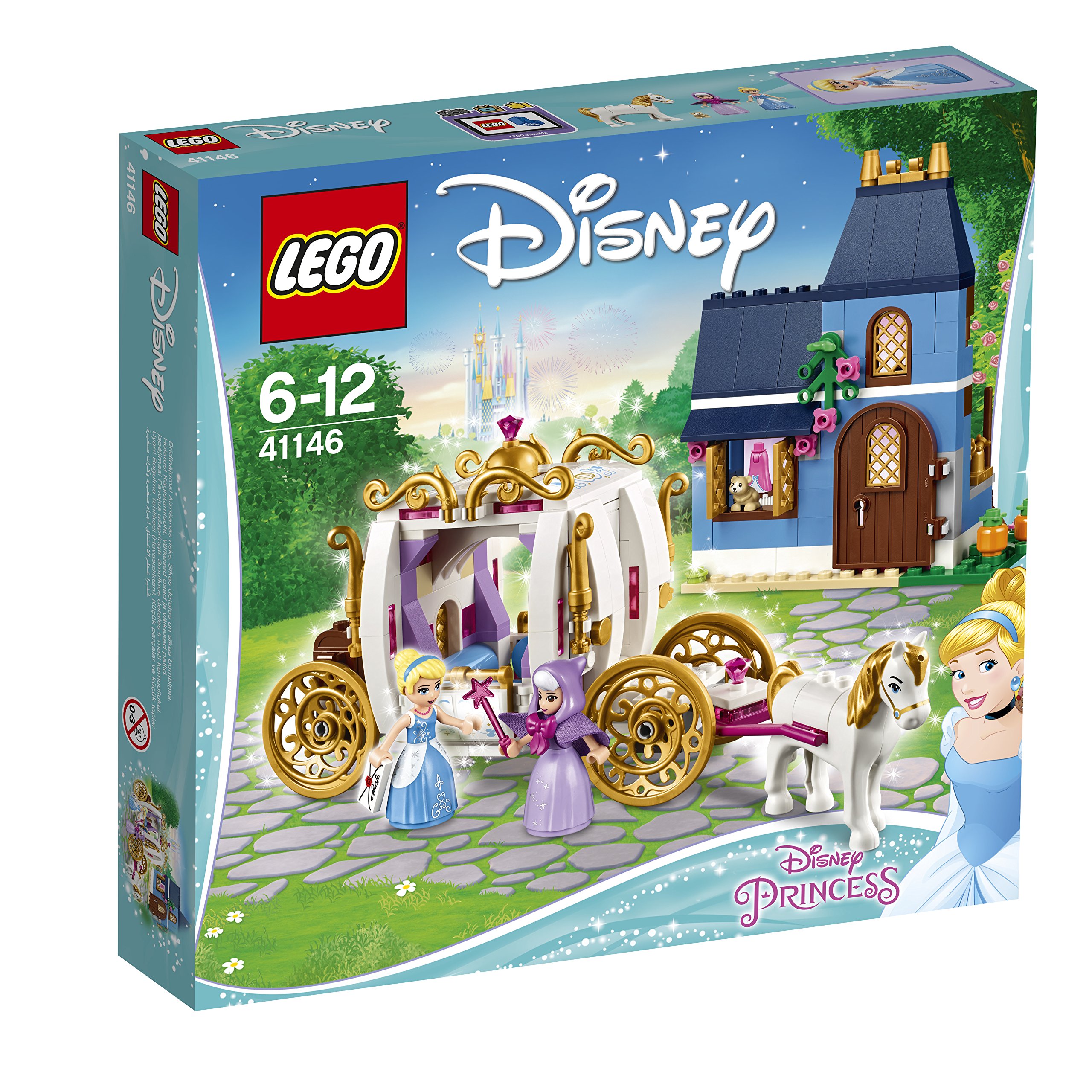 lego disney princess cinderella's dream castle 41154 building kit