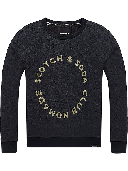Scotch & Soda Jungen Sweatshirt Club Nomade Crew Neck Sweat