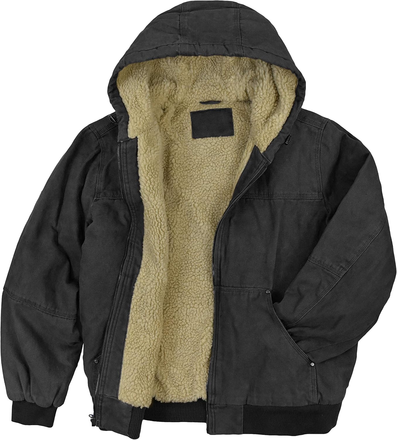 Victory Outfitters Men's Hooded Sherpa Lined Work Wear