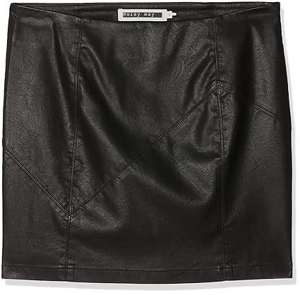 Noisy may Damen Rock Nmrebel Pu Nw Short Skirt Noos