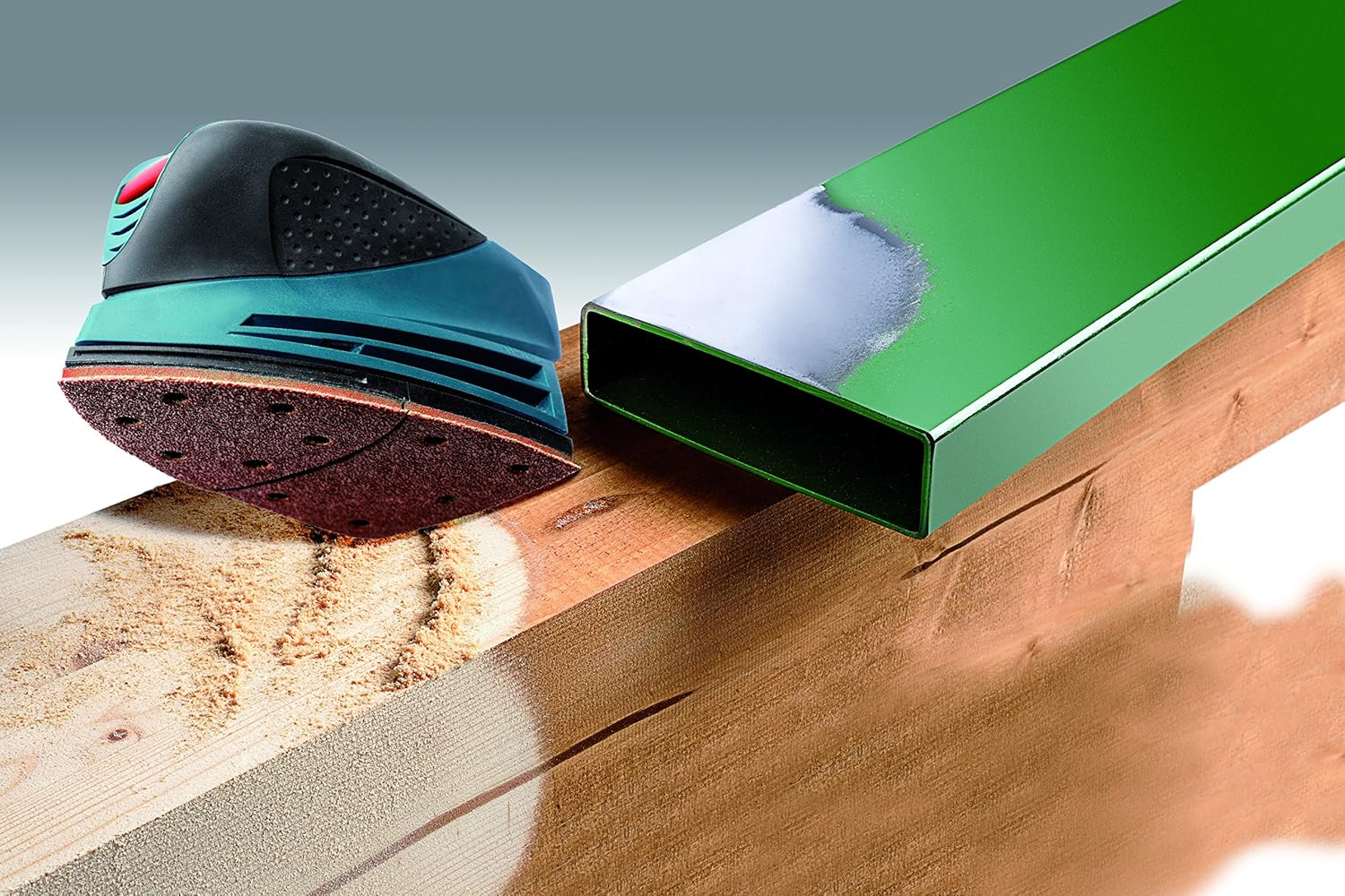 kwb Sanding Triangle for Delta and Multi Sanders, for Metal Wood, Lacquer and Much More, for Bosch-PSM, 100 x 62 - Image 4