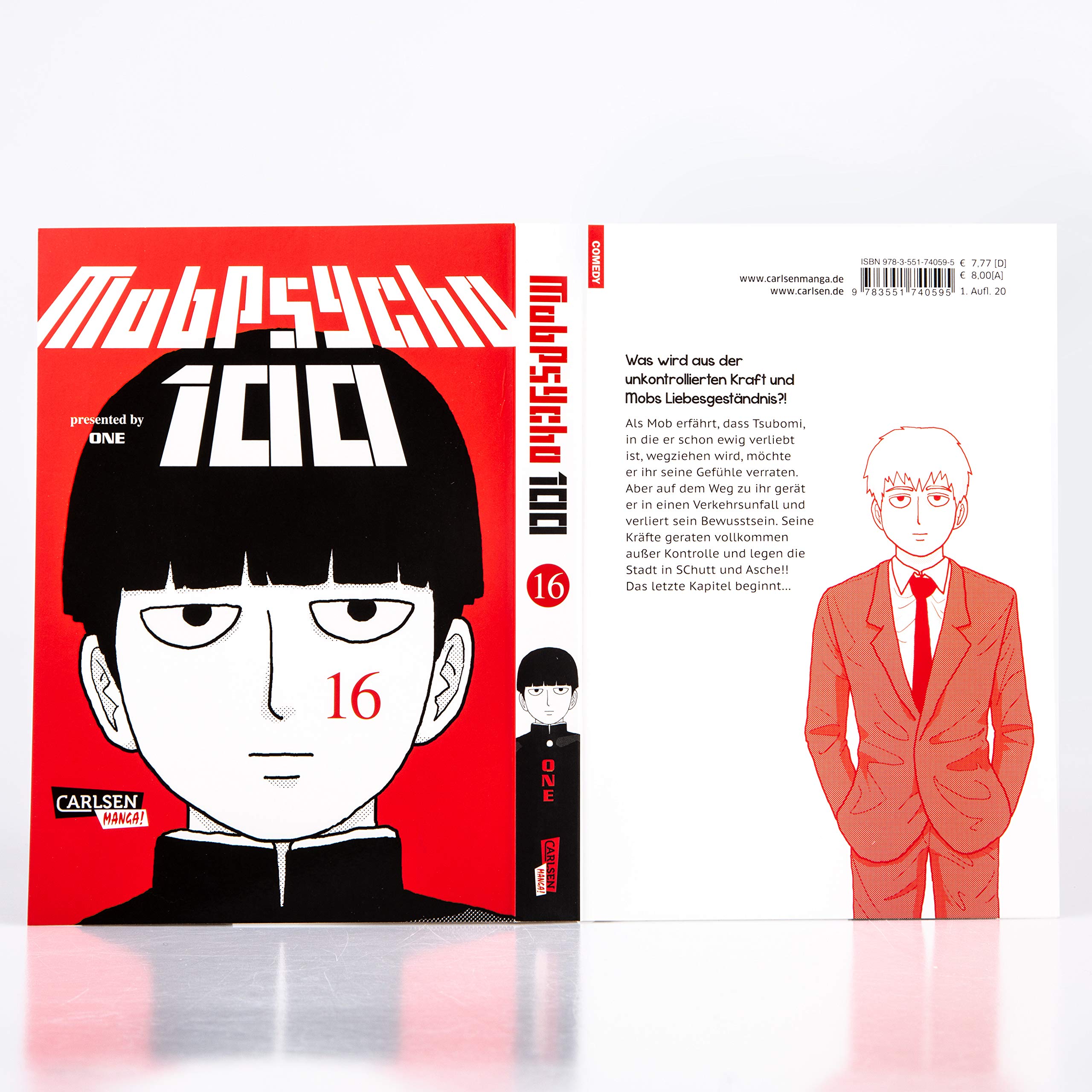 Mob Psycho 100 16 Mob Psycho 100 16 One Amazon De Books