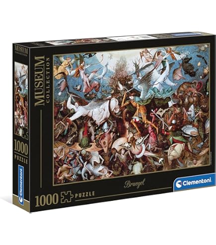 Clementoni - Puzzle Pour Adultes 1000 Pièces, Museum- Liberty Leading Compact Box, Fabriqué En Italie, 39973
