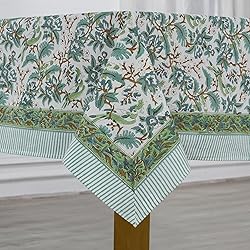 Ridhi Sage and Russian Green Hand Block Print