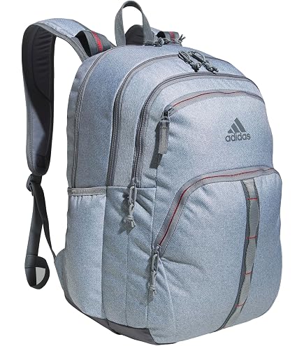 adidas Excel 7 School Backpack for Laptop, Gym and Travel, 34L, Stone Grey/Team Royal Blue/Lucid Lemon Yellow/7, OSFA : Electronics