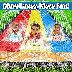 JAMBO 25Ft Premium XXL Slip Splash and Slide with 3