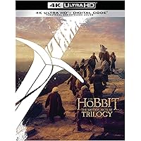 The Hobbit: Motion Picture Trilogy (Extended & Theatrical)(4K Ultra HD + Digital) [Blu-ray]