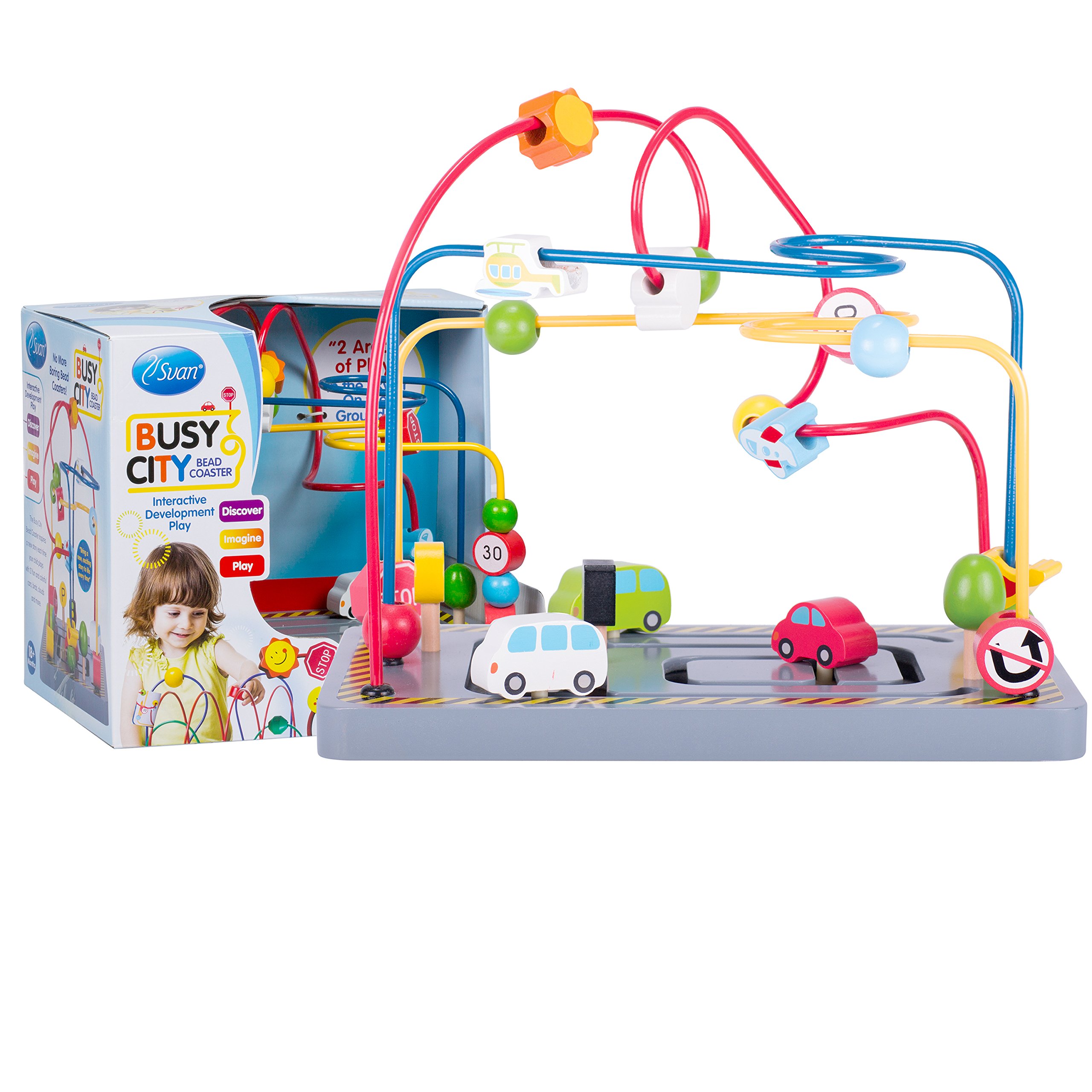 Busy City Bead Coaster By Svan - A Bead Coaster And A Ground Maze In One - 10.. 11 91y0CAZDKuL