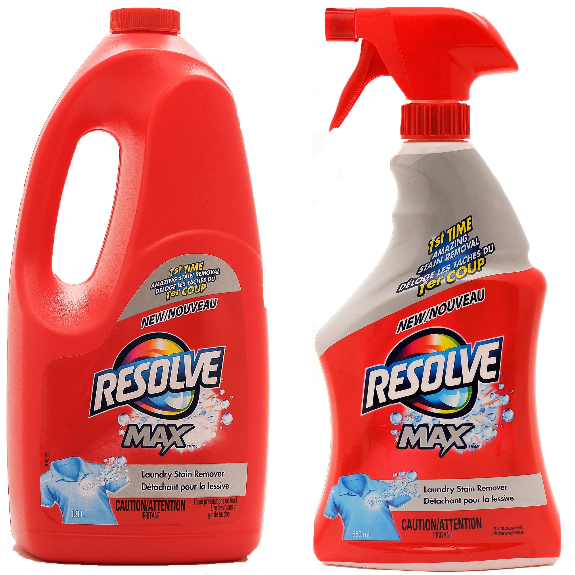 Resolve Max Power PreTreat Laundry Stain Remover and Maxpower Gel, 6.7 Ounce