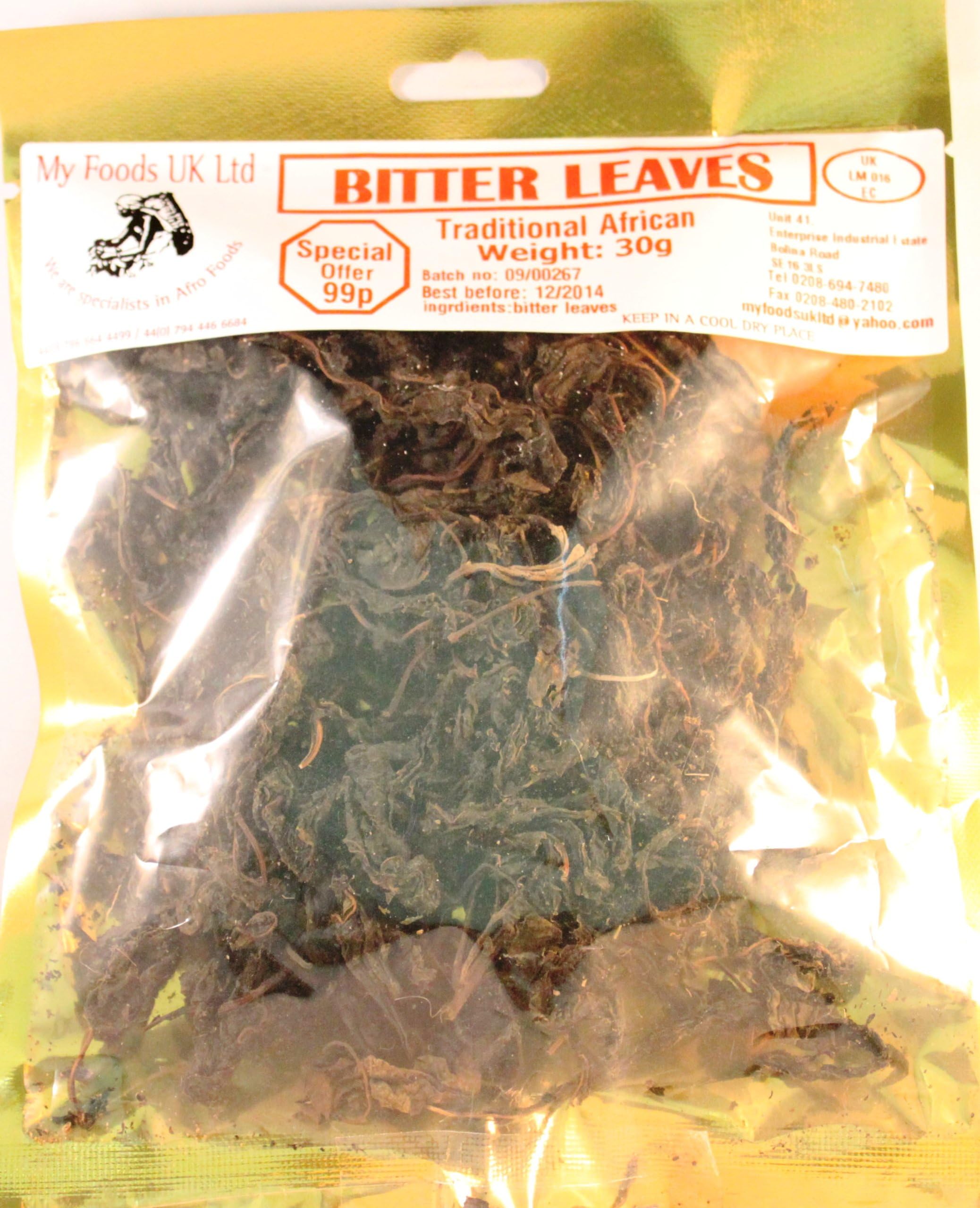 My Foods Bitter Leaves 25g