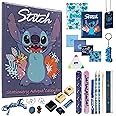 Disney Stitch Advent Calendar 2024, Stationery Sticky Notes Accessories Advent Calendars (Blue Stitch Stationery)