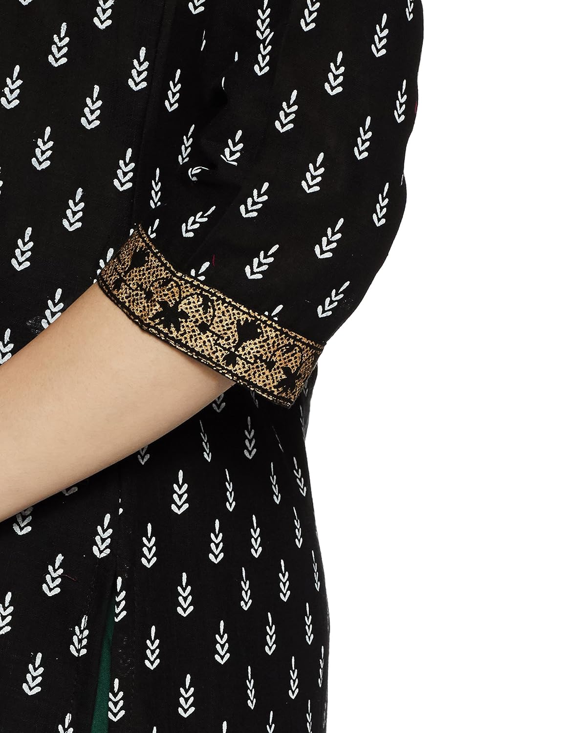 indigo women's straight kurta