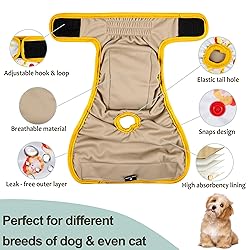 Female Dog Diapers - Premium Reusable Diapers for