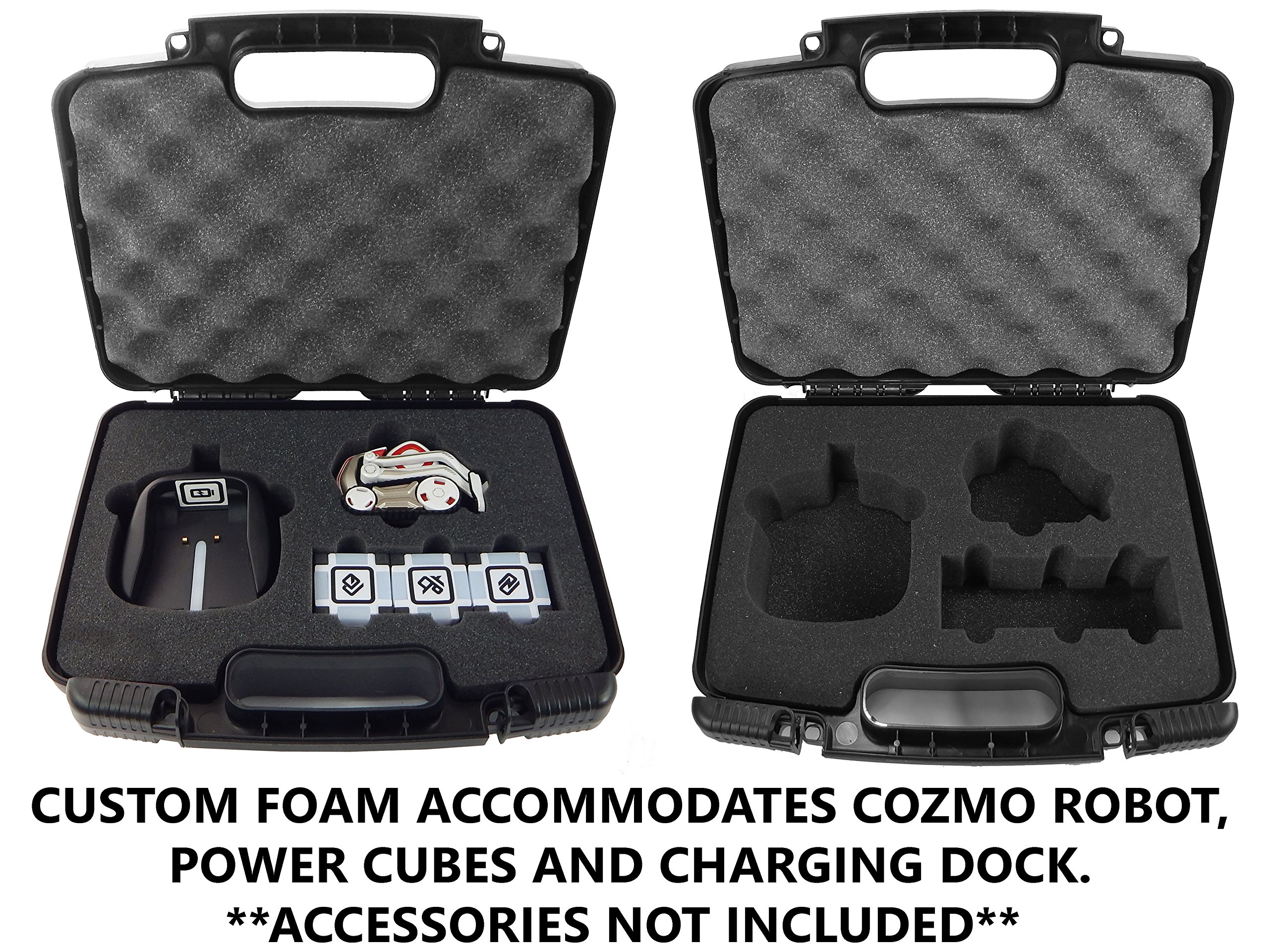 CASEMATIX Robot Box Case for Cozmo Smart Robot, Power Cubes and