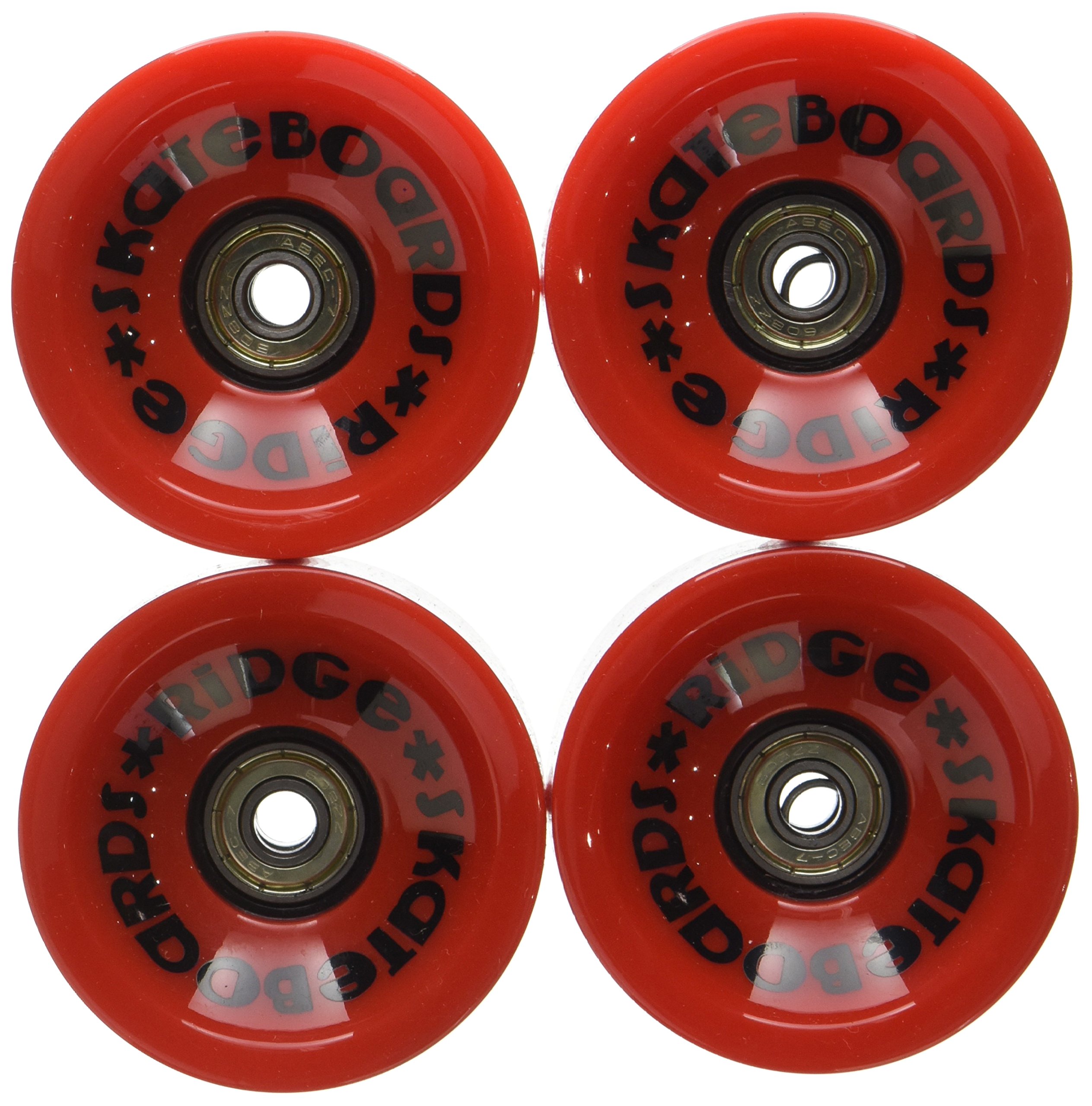 Ridge Skateboards 70mm longboard wheels - pack of 4