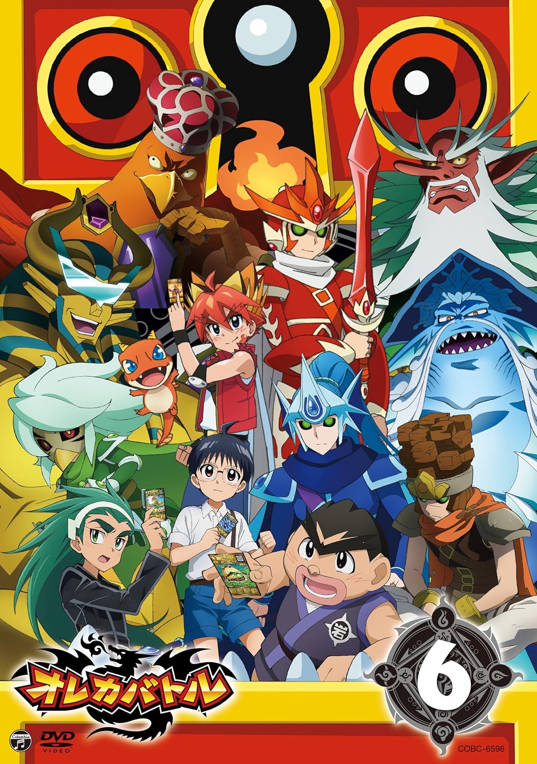 Amazon テレビアニメ オレカバトルvol 6 セル用dvd アニメ