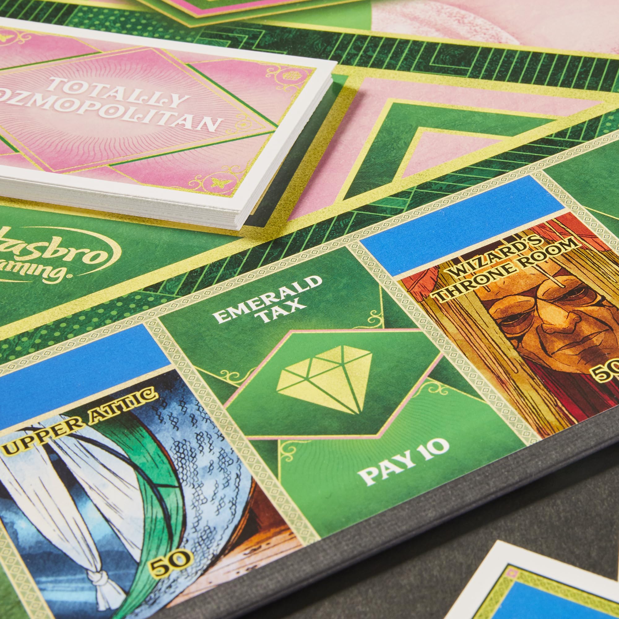 Monopoly Wicked Edition Board Game | Inspired by The Motion Picture | Ages 8+ | 2 to 6 Players | 30 Mins. | Family Games for Kids, Teens, and Adults