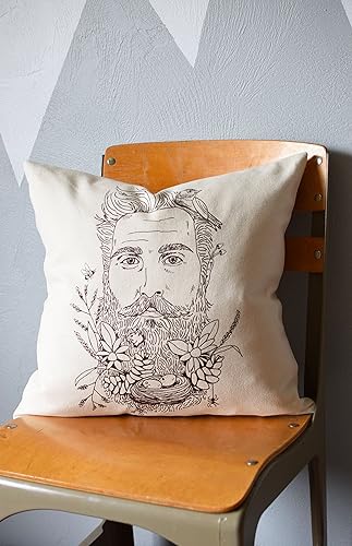 Amazon Com Throw Pillow Throw Pillow Cover Screen Printed