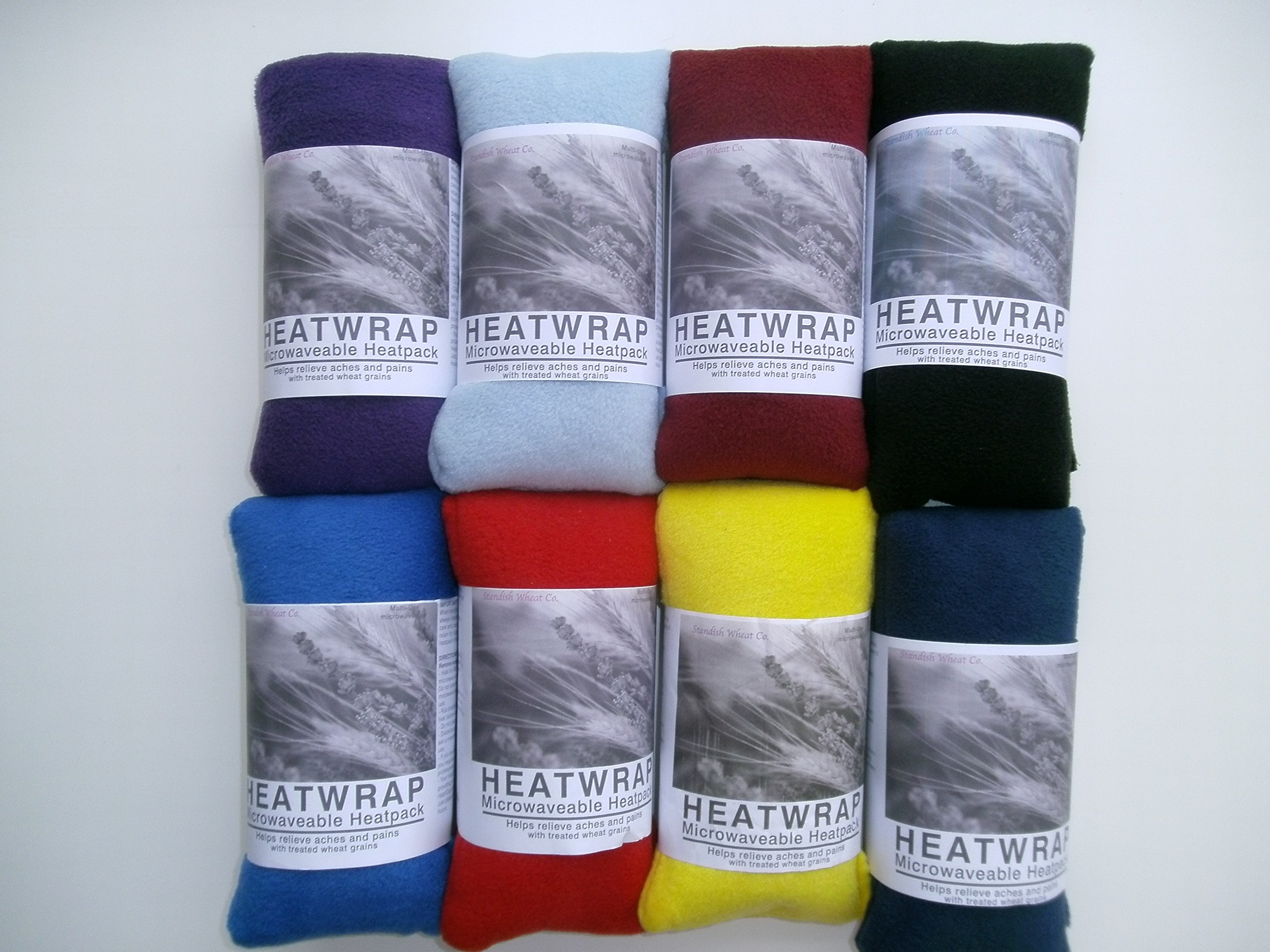 Microwave Fleece Wheat Bag - UNSCENTED - Choice of Assorted Colours