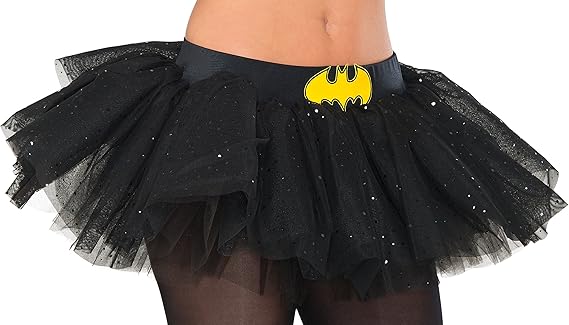 Amazon Com Rubie S Costume Company Women S Dc Comics Batgirl Tutu Black One Size Toys Games