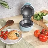 Giles & Posner Mini Pie Maker Deep Fill 550W Non-Stick Plates Blue view 6
