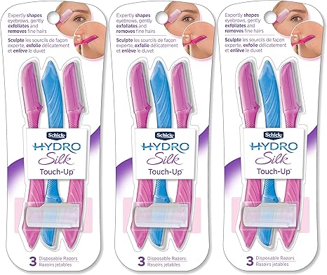 photo Schick Hydro Silk Touch Up schick hydro silk touch up multipurpose exfoliating dermaplaning tool with precision cover 9 count