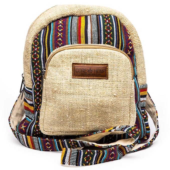 Core Hemp Mini Backpack Boho Hippy Bag(Color) Review